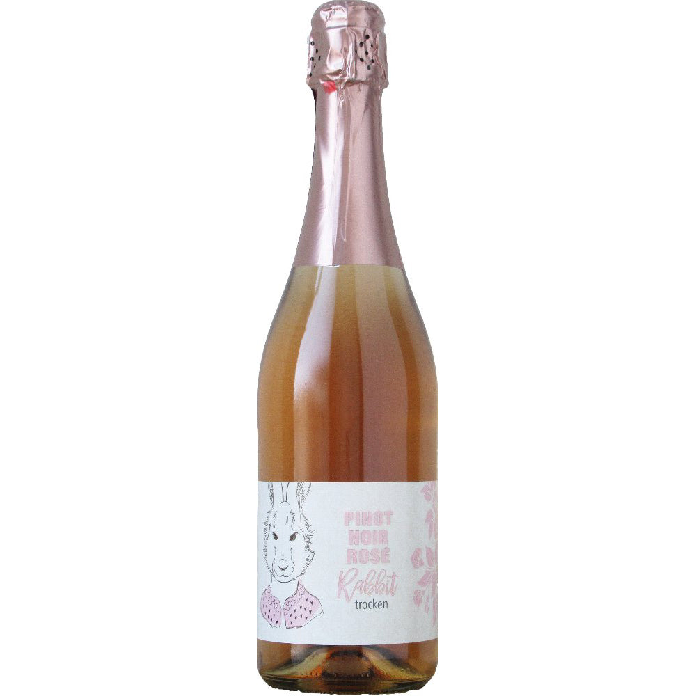 ラビット ピノノワール ロゼ ゼクト トロッケン(Rabbit PinoNoir Rose Sekt trocken)